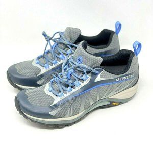 Merrell Vibram Grey Trail Hiking Siren Edge J35516
